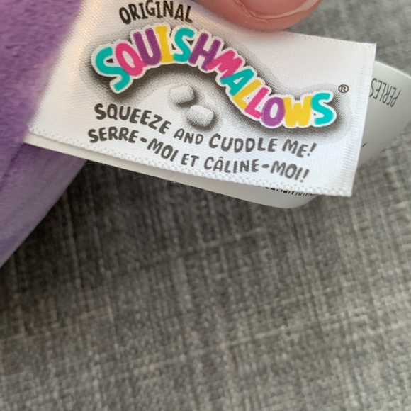 Squishmallow Winking Purple Rainbow Unicorn plush - Picture 3 of 4